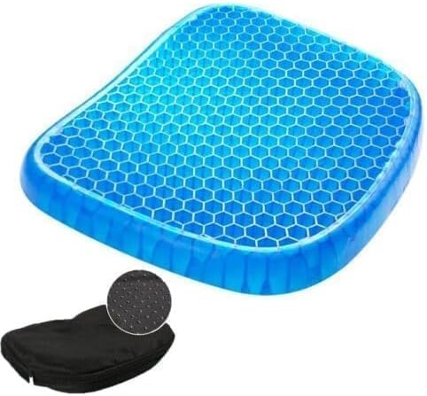 Blue Cushion Setter Flex Pillow Gel Orthopedic Seat Cushion