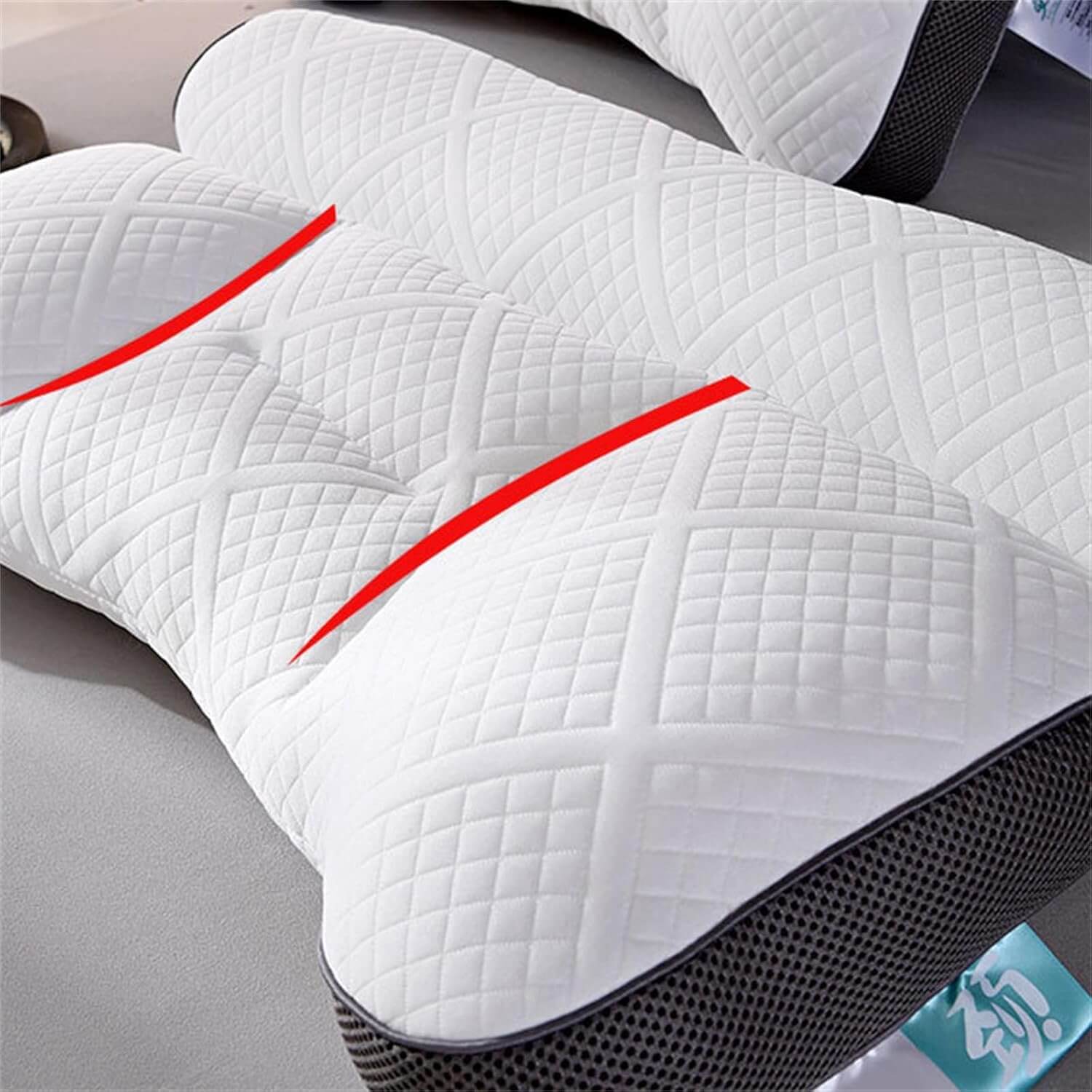 ergonomic orthopedic neck support pillow
