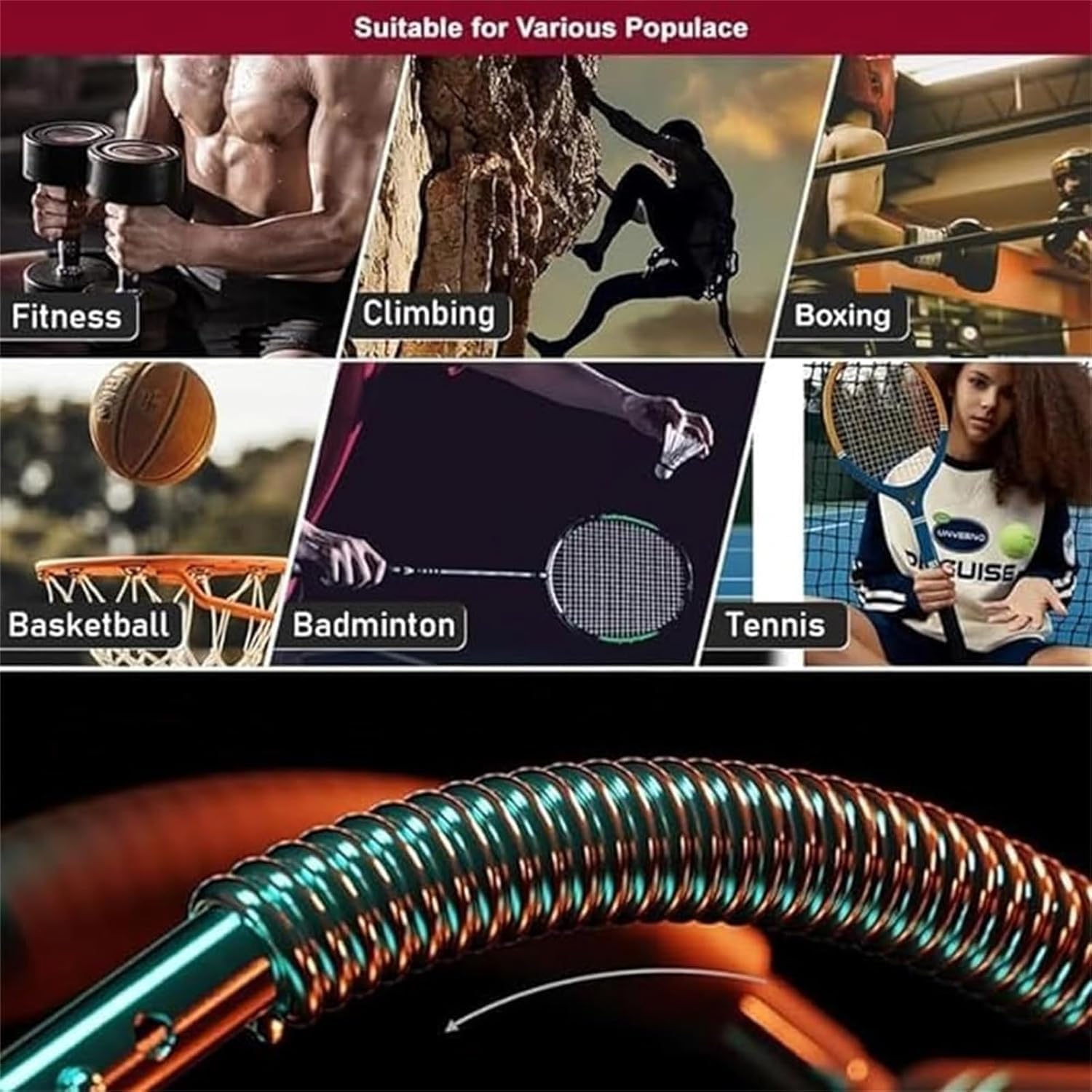 Twister Arm Trainer Adjustable 4555 kg Chest & Arm Exerciser