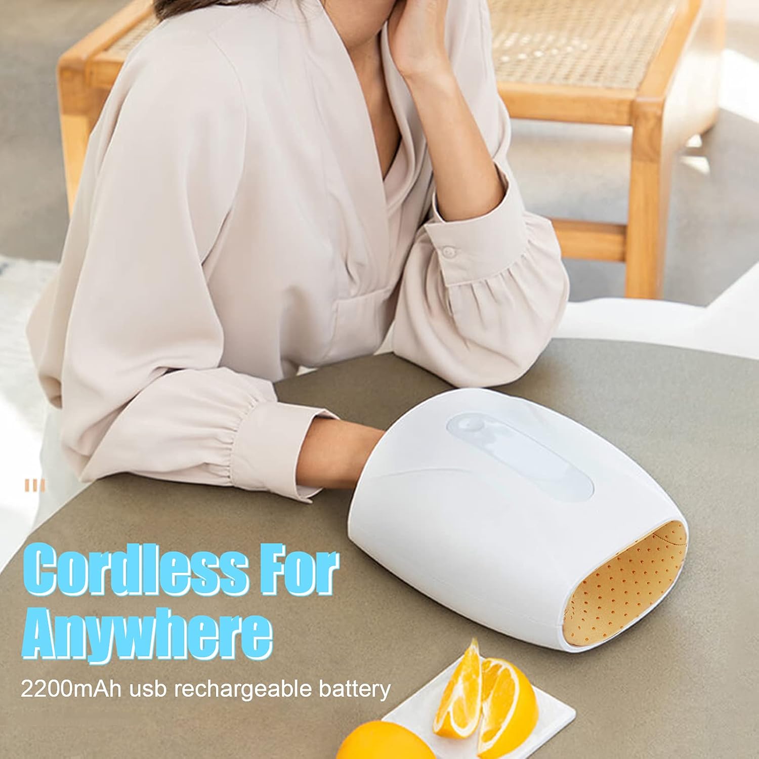 4D Hand Spa Machine Cordless Electric Hand Massager