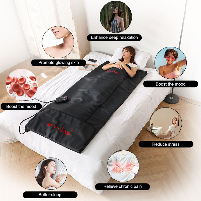 Infrared Sauna Blanket for Weight Loss and Detox