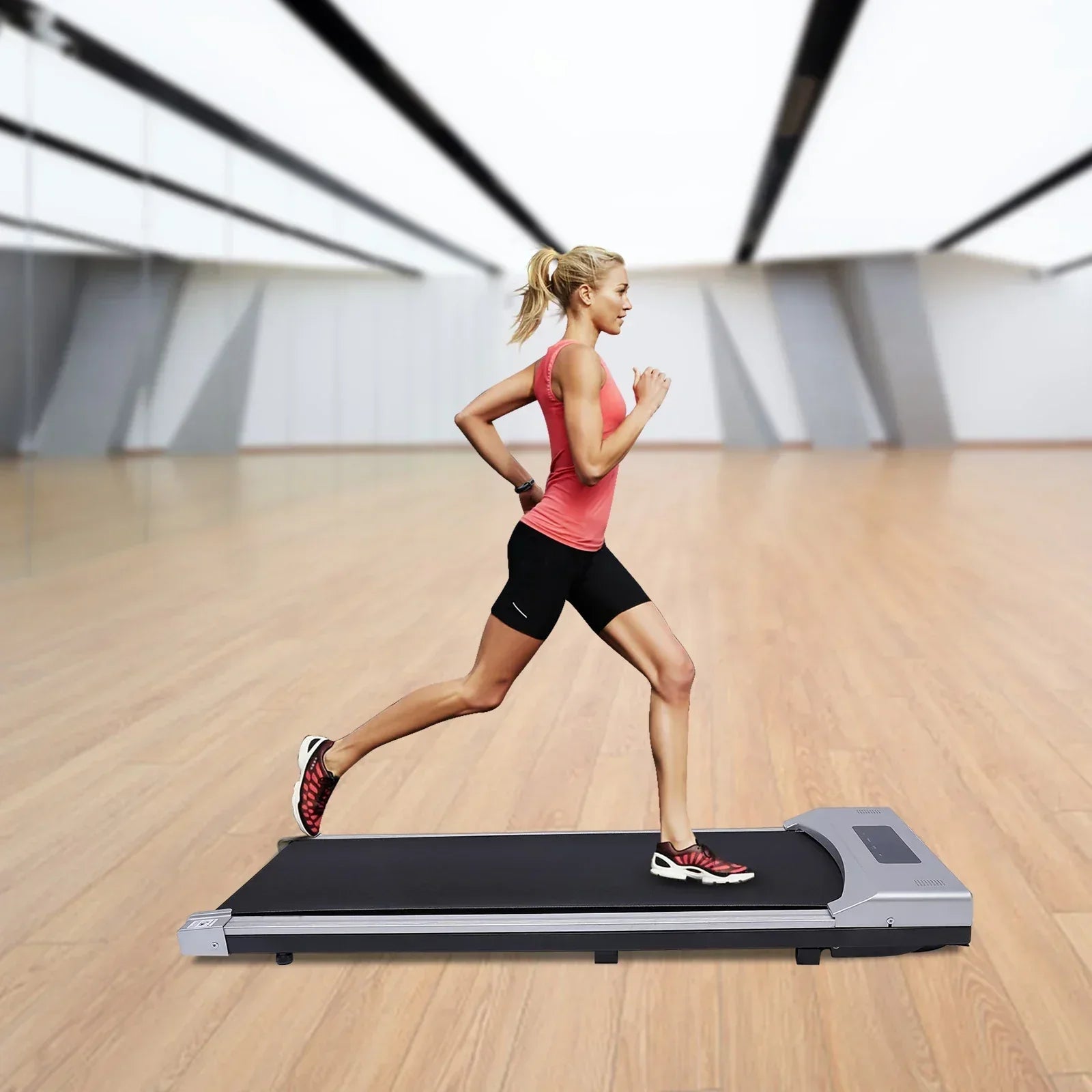 Electric Treadmill Portable Under Desk Walking Pad