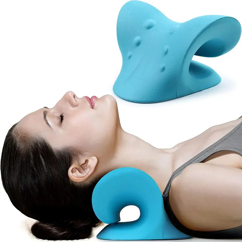 Neck and Shoulder Relaxer Cervical Stretcher & Neck Traction