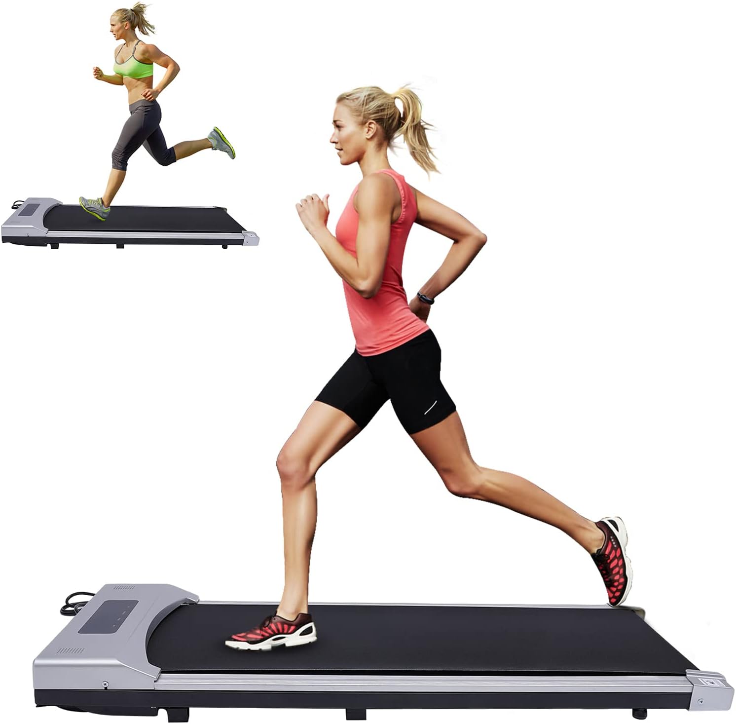 Electric Treadmill Portable Under Desk Walking Pad