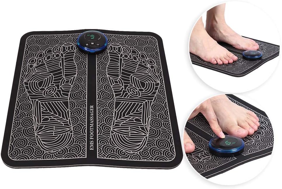 EMS Foot Massage Mat with Acupoints Stimulator