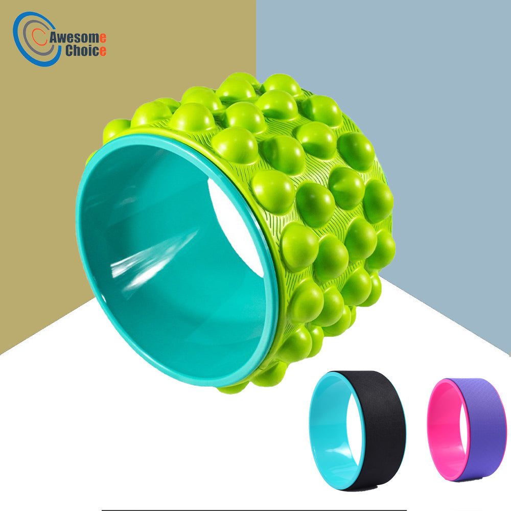 19cm Big Dot Yoga Wheel Pilates & Fitness Equipment