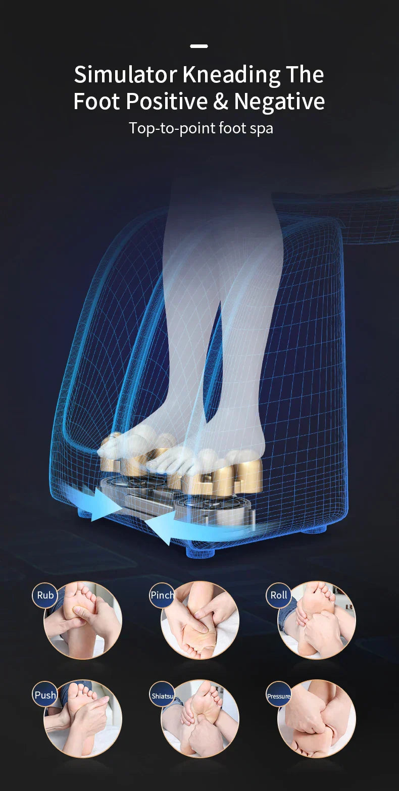 Electric Full Body Massage Chair Shiatsu Kneading Heating & Vibration