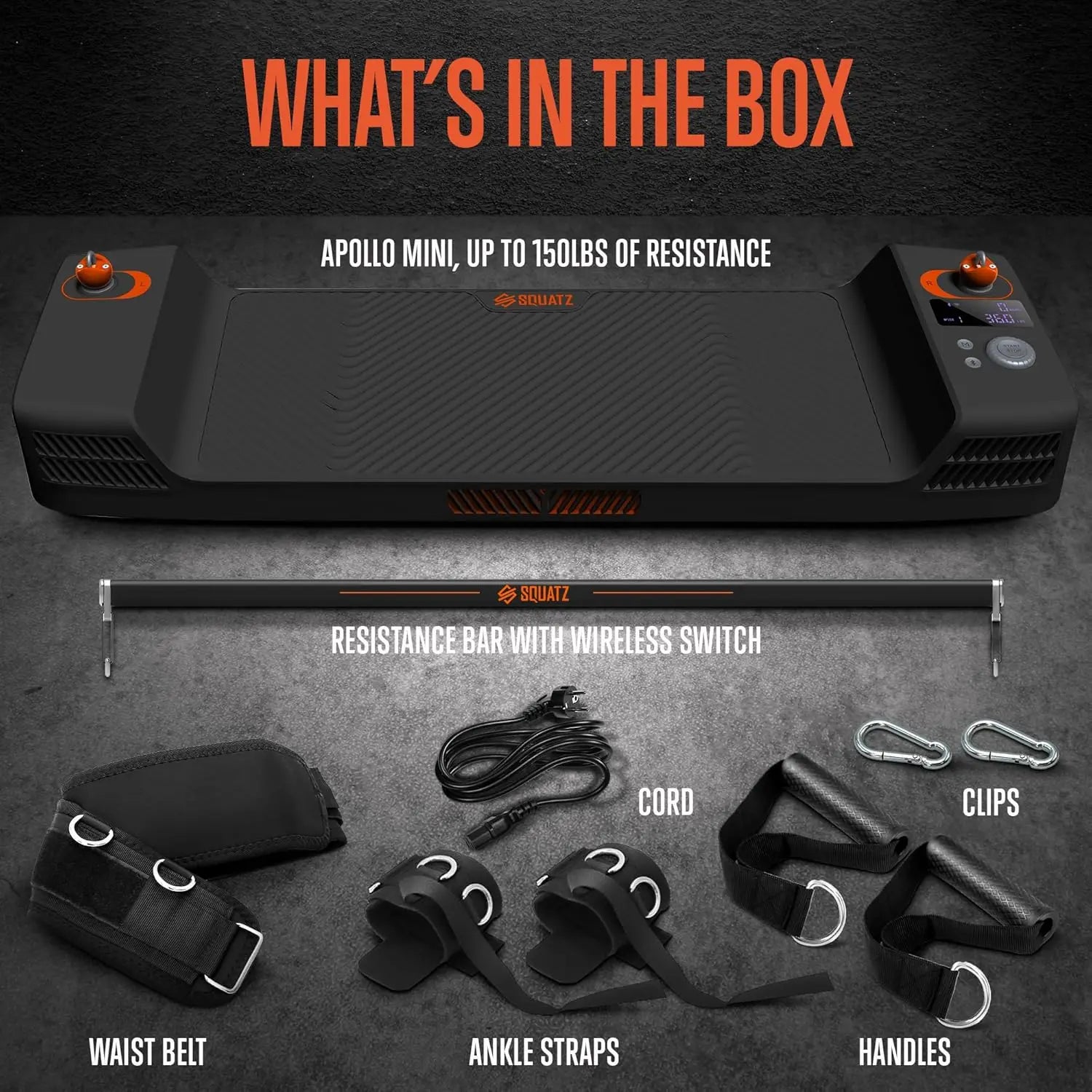 Apollo Board Mini 150 lb Resistance Smart Cable Machine