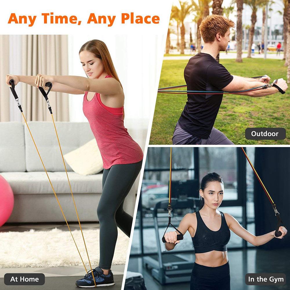 Men’s Resistance Band Set  Pull Rope Fitness Equipment