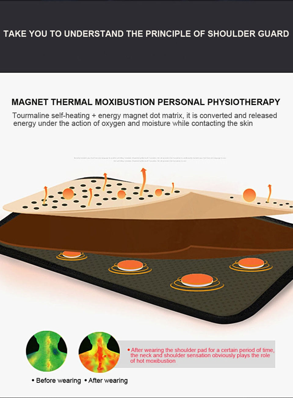 self-heating Heat Therapy Pad