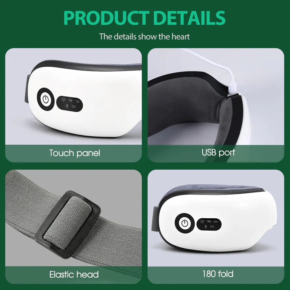 Smart Airbag Vibration Eye Massager